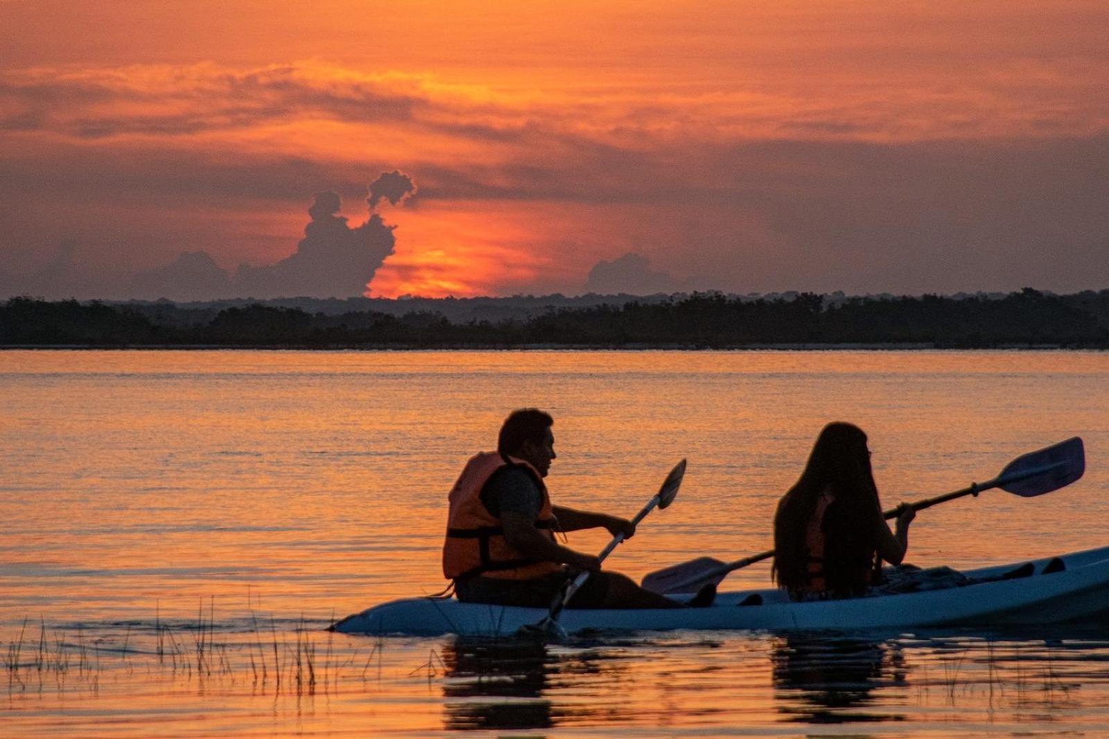 Casa Ajna Bacalar Bed & Breakfast Ngoại thất bức ảnh